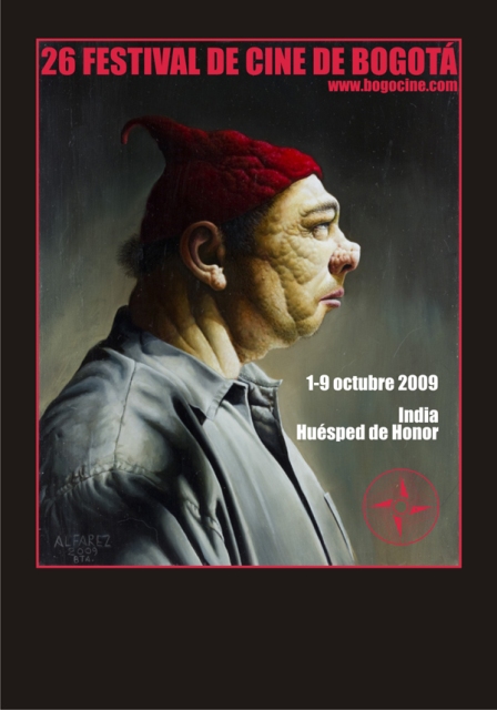 Afiche de la XXVII edición del Festival de cine de Bogotá. 